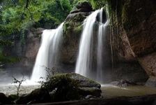 Haeo Suwat waterfall in Khao Yai national park