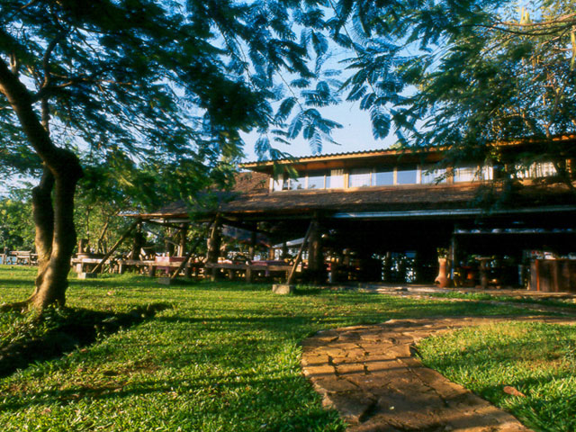 the old barn at Village farm society in Khao Yai