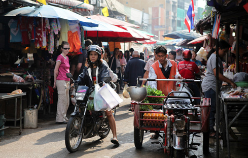 Pak Chong street markets