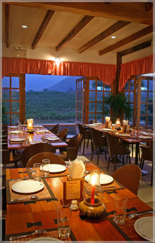 the great hornbill restaurant at PB valley Khao Yai