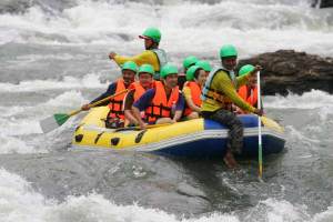 Rafting in Khao Yai, Kaeng Hin Phoeng rapids, Prachinburi province